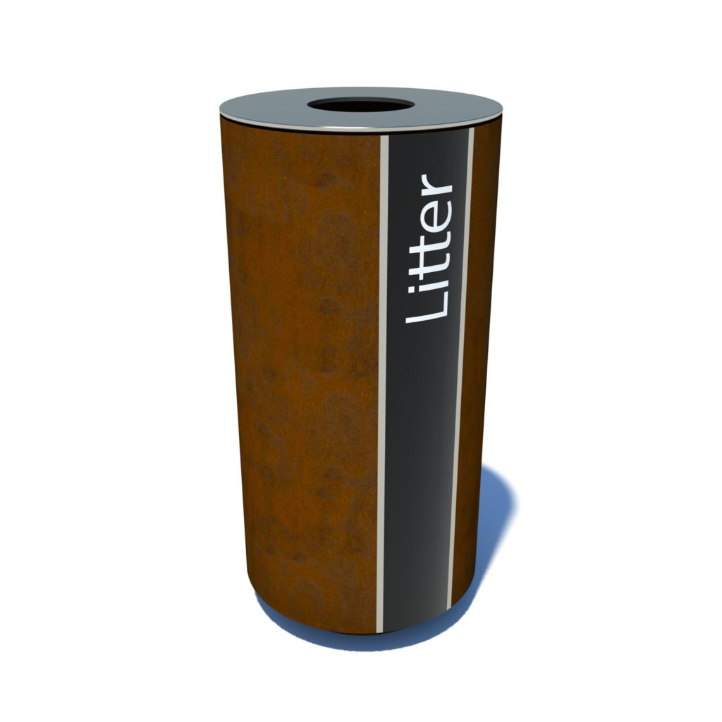 Drum Waste Bin