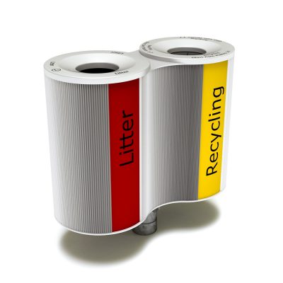 ACC CBD Twin Waste Bin