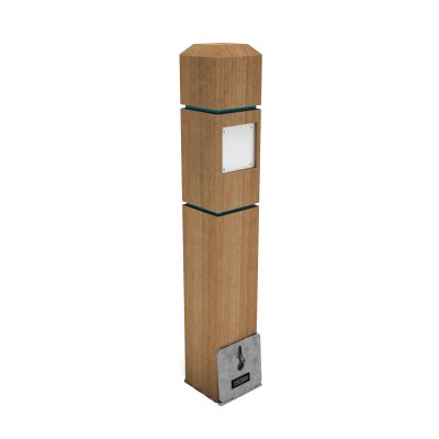 Reno wooden bollard